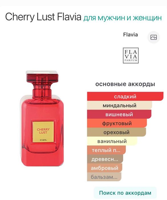 Парфюм Dior, Cherry, Amouage