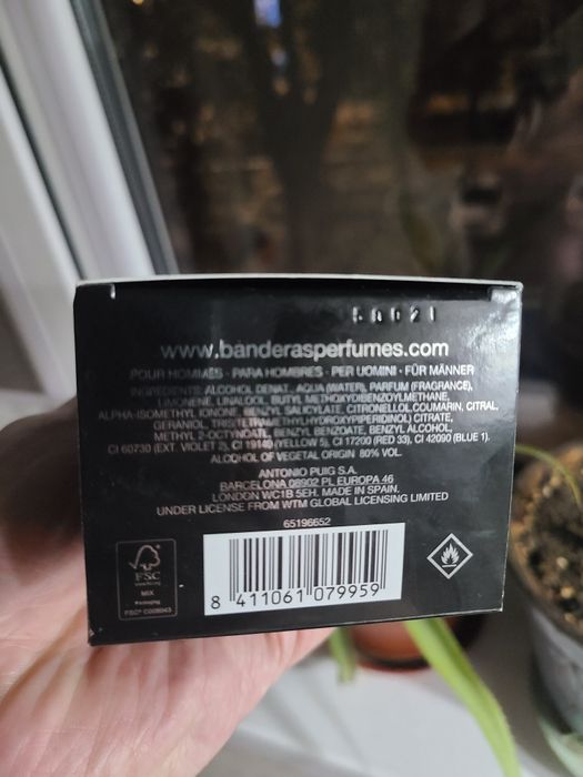 The Icon,Banderas. Парфюмерия, духи,мужские.