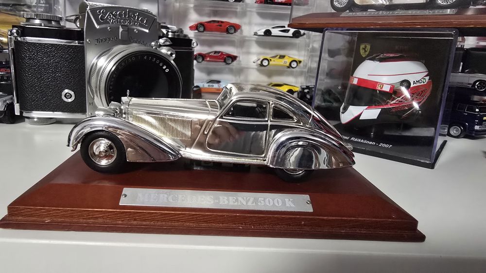 Mercedes Benz 500k - Silver Cars Collection