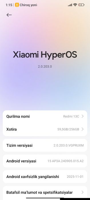 Xiaomi Redmi 13C 8/256GB