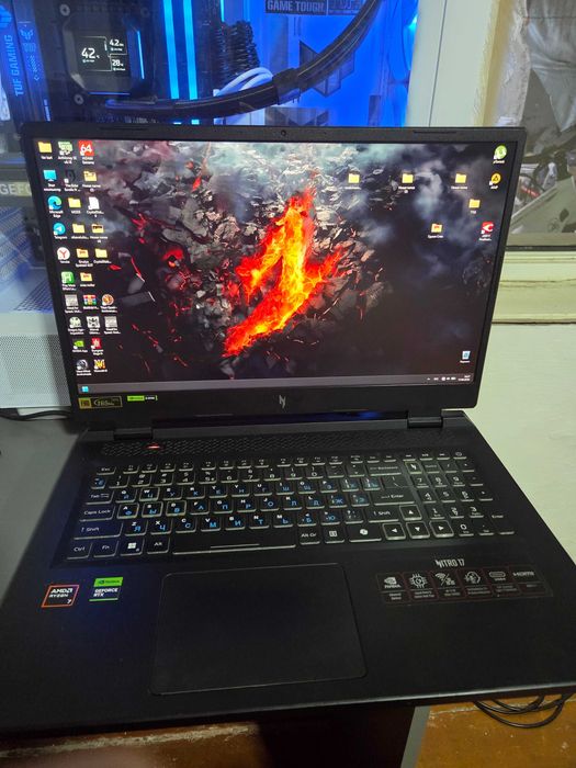 Игровой ноутбук Асер (Райзен 8845HS .rtx 4060