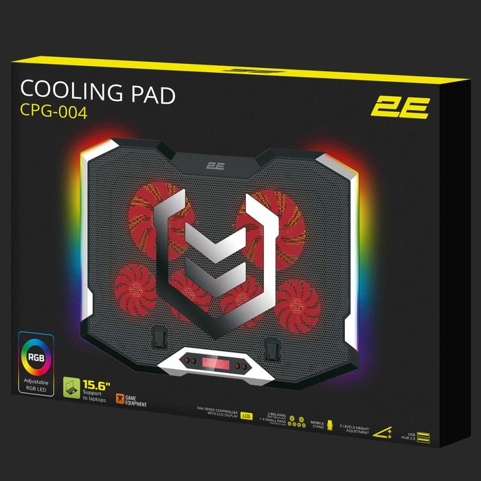 Подставка для ноутбука 2E Gaming CPG-006 Black (рассрочка и кредит)