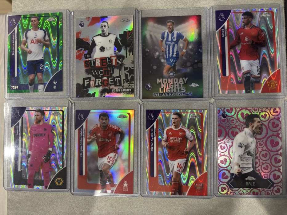 Колекционерски Футболни карти Topps Chrome Premier League 25/26