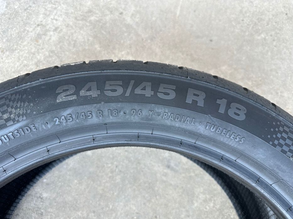 Нова гума летна гуми 245/45/18” Continental ContiSportContact 3E SSR,RFT