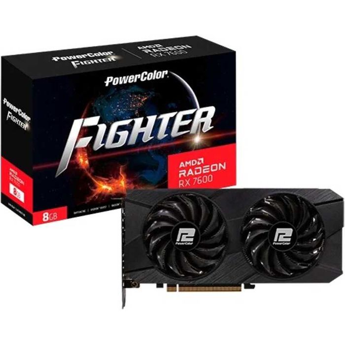 Placa video Radeon RX 7600 Fighter 8GB GDDR6 1‎28-bit