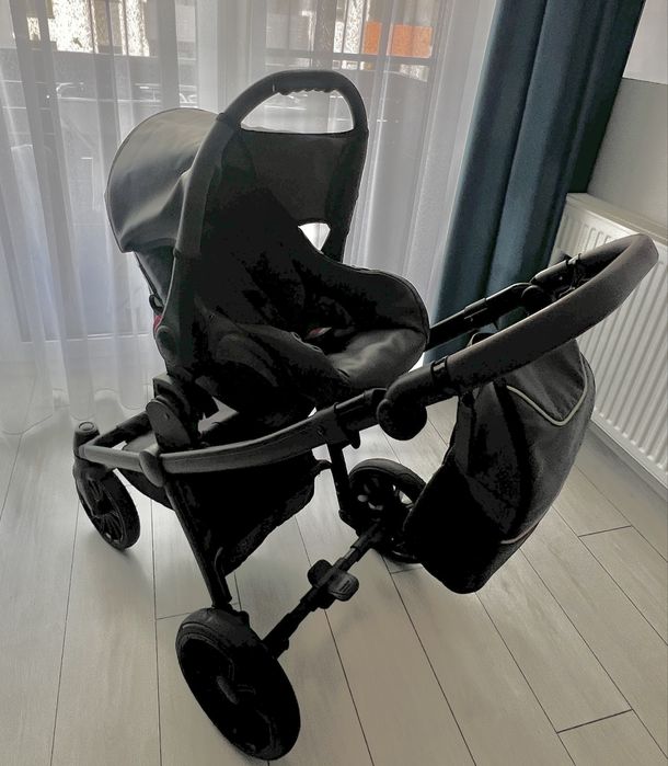 Krausman – Carucior 3 in 1 Rider Soft Grey