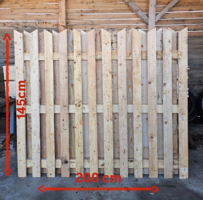 Panouri de gard din lemn de Molid