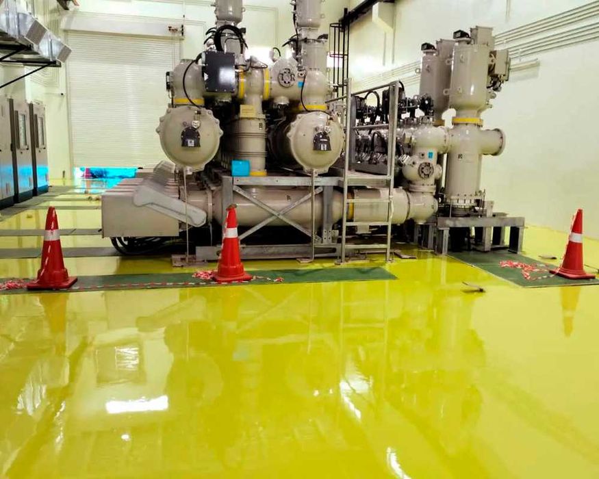 Полимерные эпоксидный, химостойкие, наливные промышленные полы