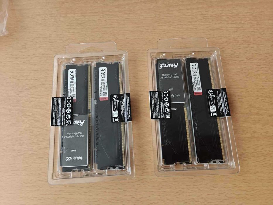 Kit 32GB DDR5 5600 MHz memorie PC Kingston Fury Beast nou sigilat