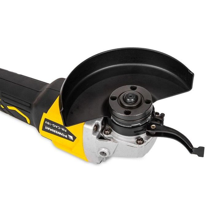 Polizor unghiular, flex cu 2 acumulatori, 18 V 3.0 Ah, motor