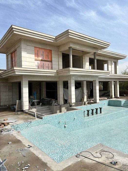 Строительство бассейна под ключ / укладка кафеля майолики мозаики