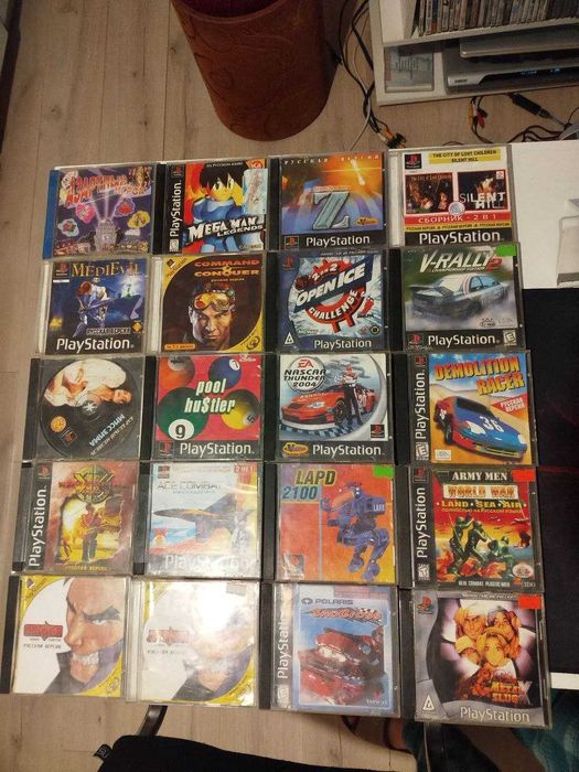 Игры для Sony Playstatyon 1 one