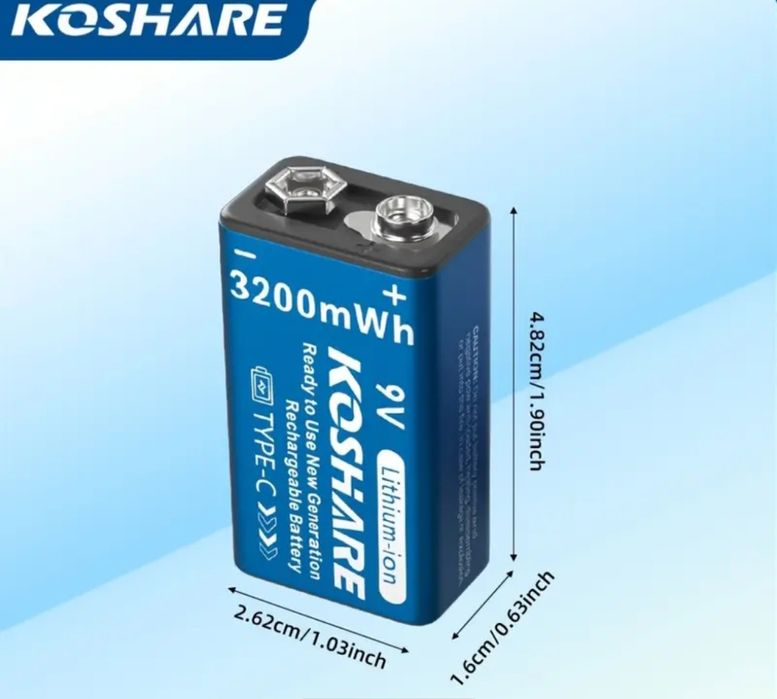 9 V акумулаторна батерия