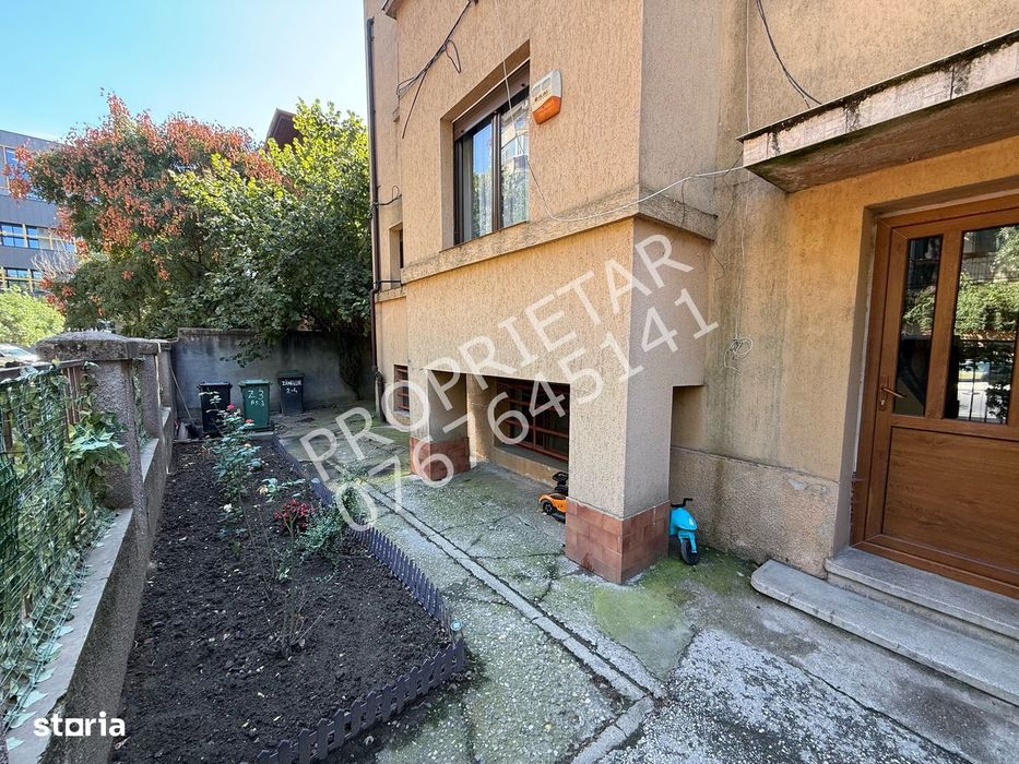 TIMPURI NOI Metrou Apartament 3 camere în vilă 62,5 mp + 23mp curte