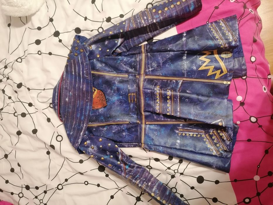 Vand geaca de piele și pantaloni Disney pentru copii