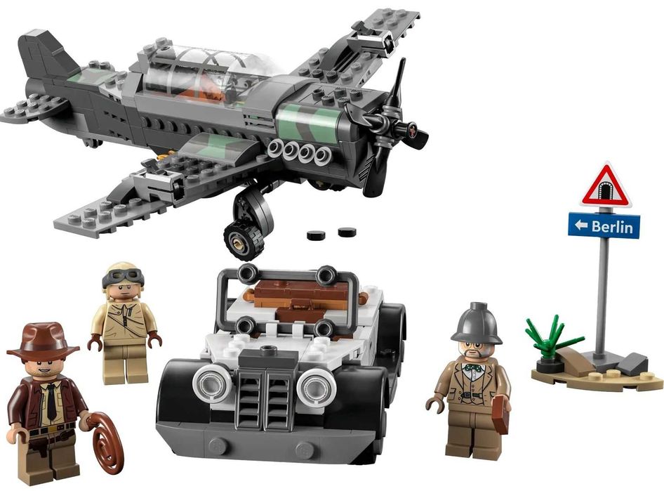 LEGO Indiana Jones 77012 Преследване с изтребителен самолет