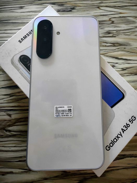 Samsung Galaxy A36 5G White – 6 GB RAM / 128 GB