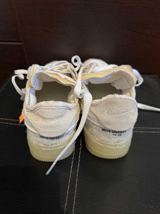 Nike Air Force 1 Low stil Off-White, mărimea 37.5, stare buna