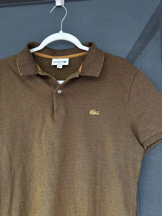 Мъжка поло тениска Lacoste (Slim Fit) - размер М, Отлично състояние