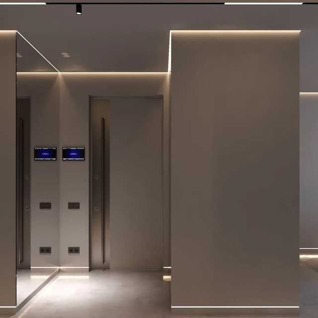 Теневой шов для гипсокартона.Эффект парящего потолка.