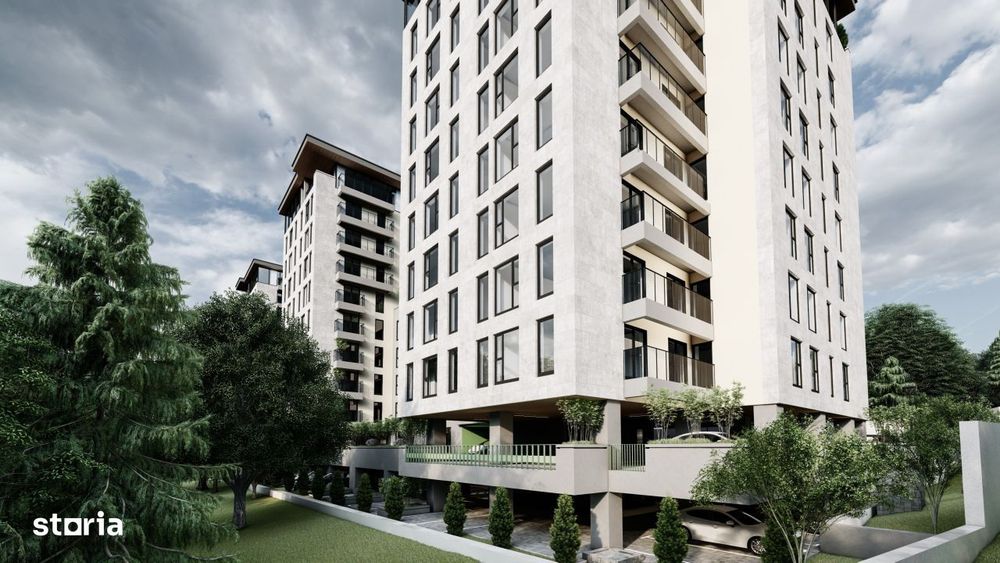 Apartament 3 camere, NOU, 2 bai, 1 terasa, Pacurari - Alpha Bank