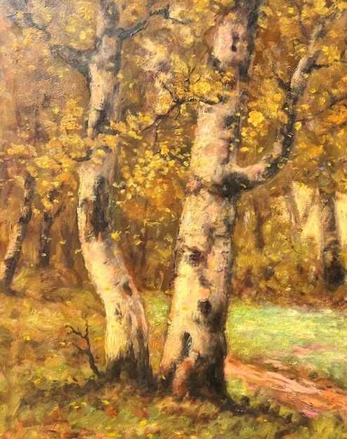 Tablou AUTENTIC, vechi, ulei/carton, 56x50cm VERES ZOLTAN (1868-1935)