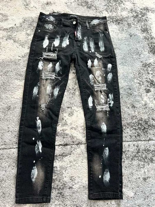 Distressed Dsq2 Skinny Jeans