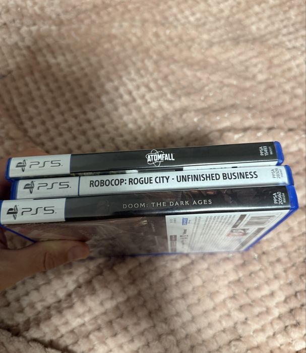 Doom Dark Ages.Robocop.Atomfall PS5