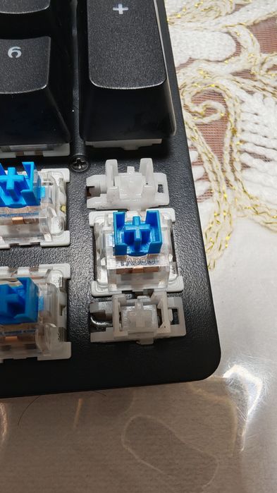 Механическая клавиатура механик gaming rapoo v500 pro