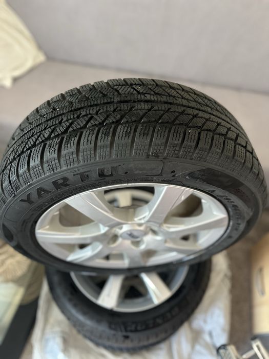 Set jante 5X112 Cauciucuricuri 205/55  R16  iarnă Dot 2024