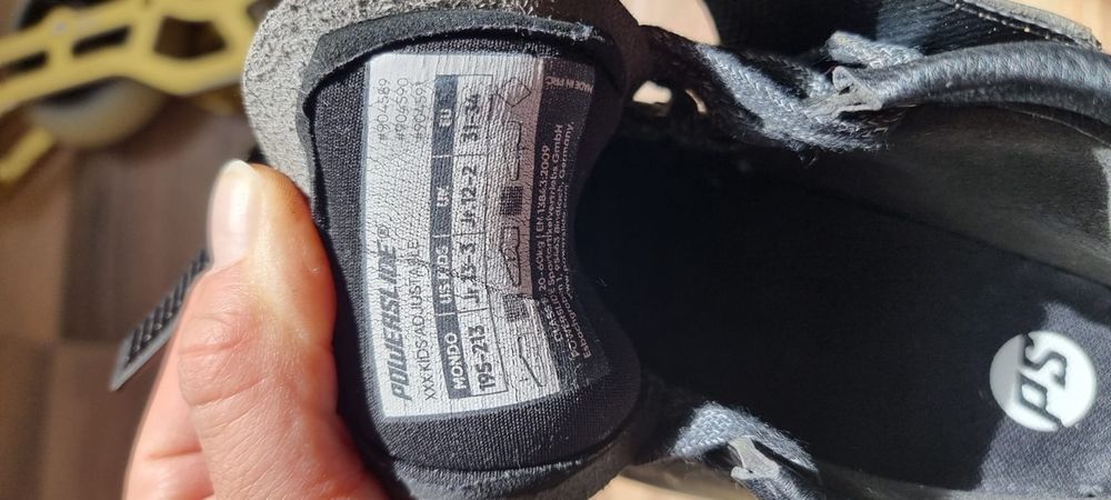 Patine viteză profesionale 3X Kids Adjustable + role 90mm mărimi 31-34