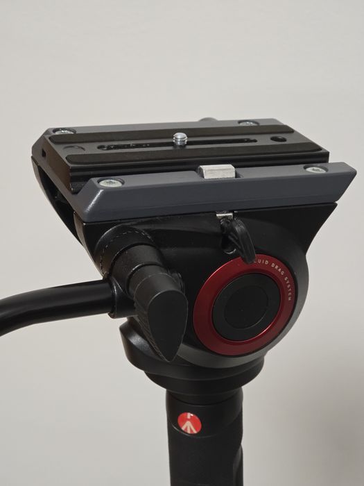 Monopod Manfrotto MVMXPRO500 Monopied Profesional cu Cap Video fluid