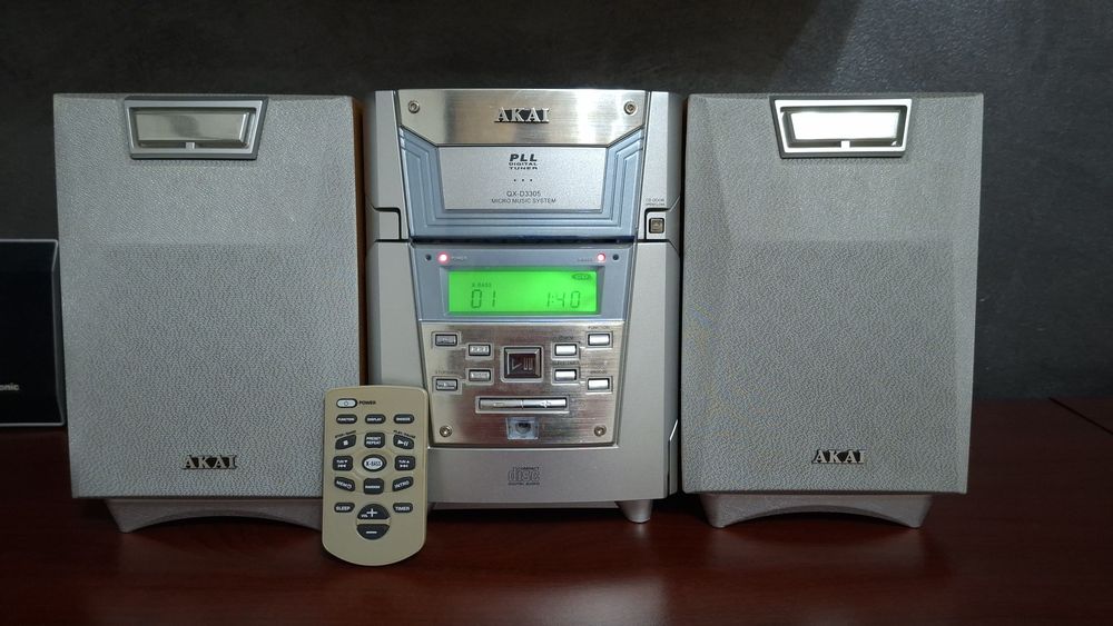 Microsistem Akai cd radio aux telecomanda - Galati