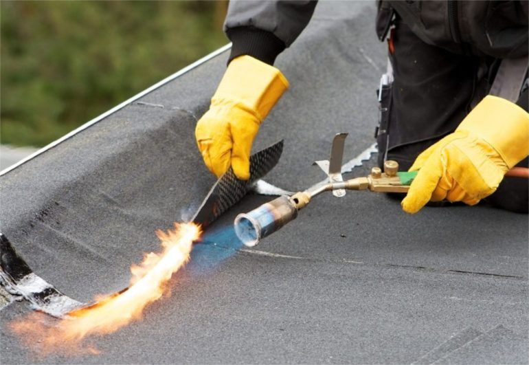 Кровельные работы...