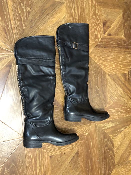 River Island черные сапоги 39