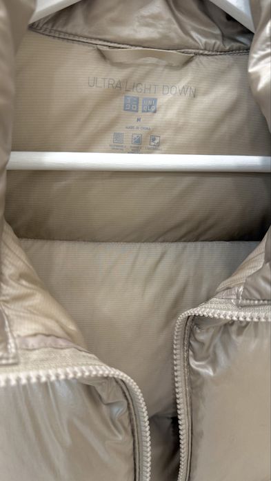 пуховик UNIQLO Ultra Light Down кокон