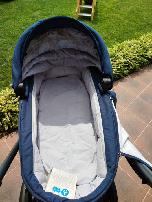 Бебешка количка Baby Design Husky 2 в 1 - Navy