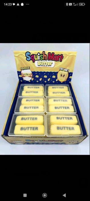 Ново! Crispy squishy чупещо скуиши на едро и дребно
