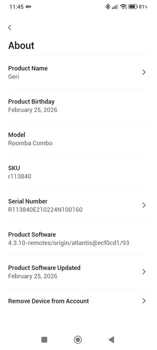 Irobot roomba combo