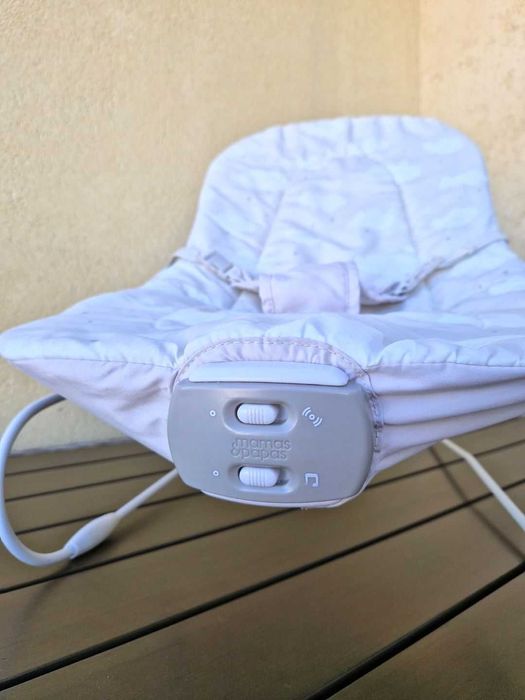 Mamas & Papas - Бебешки шезлонг Bubble Button Bear