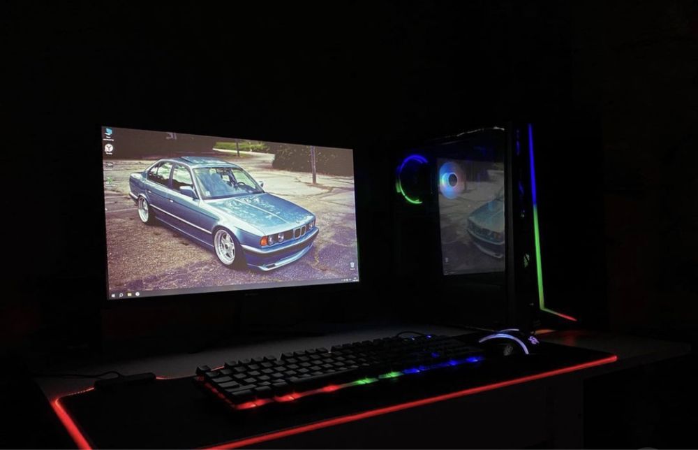 Акция бюджетный игровой компьютер с играми