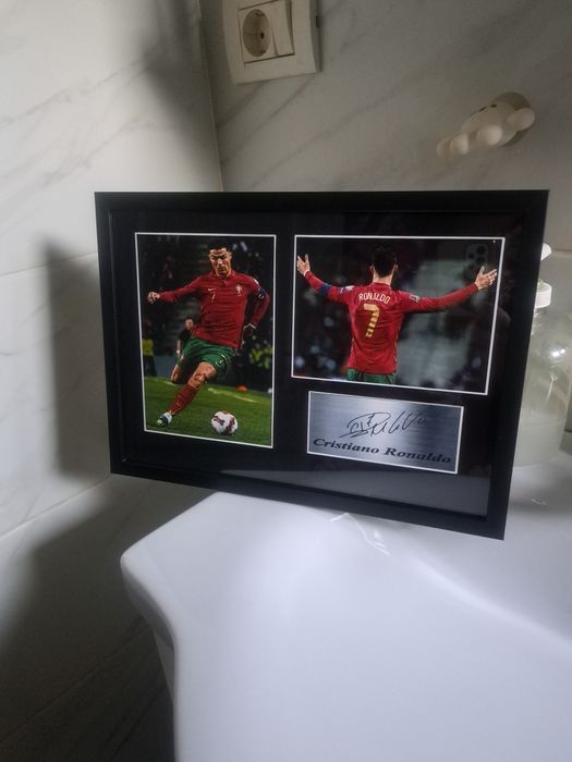 Cristiano Ronaldo  mărime A4 în rama