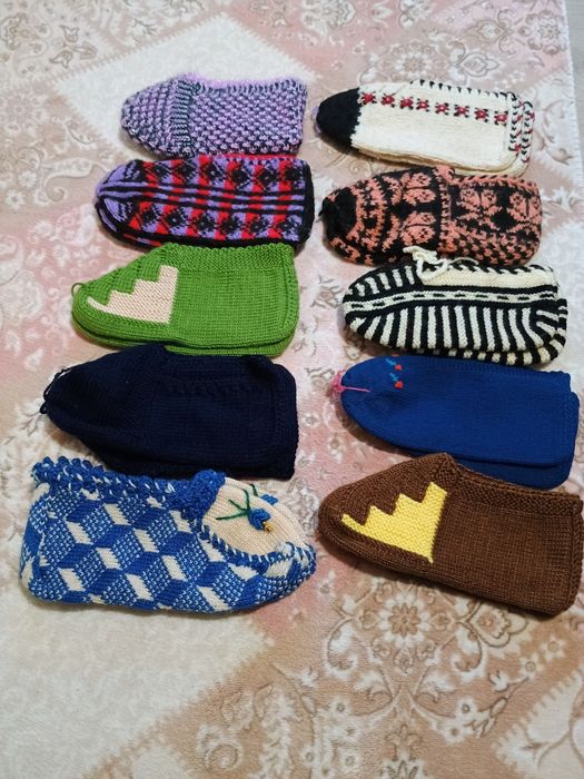 Плетени чорапи, терлици и елеци