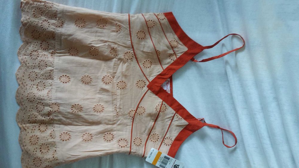 НОВА! #S, Блуза 100%памук, непрозираща с подплата от фин индийски опал