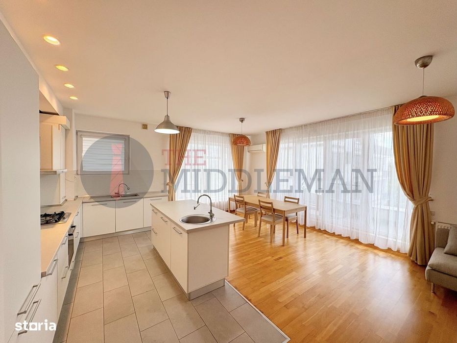 Laguna Residence – Apartament 4 camere | Vedere către lac | Parcare și