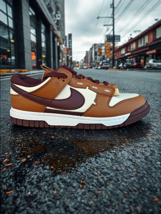 Adidași Nike Dunk Jumbo originali piele naturală casual