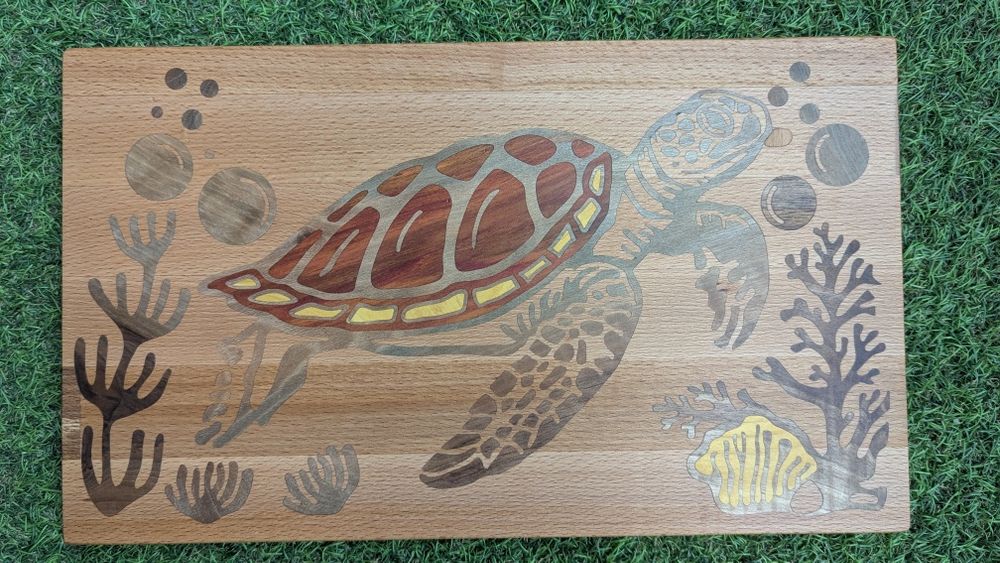 Tocător personalizat din lemn