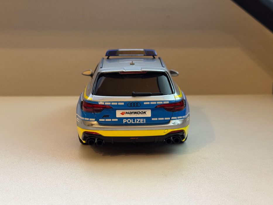 Macheta Audi ABT RS4-R Polizei 1:18 GT Spirit GT817