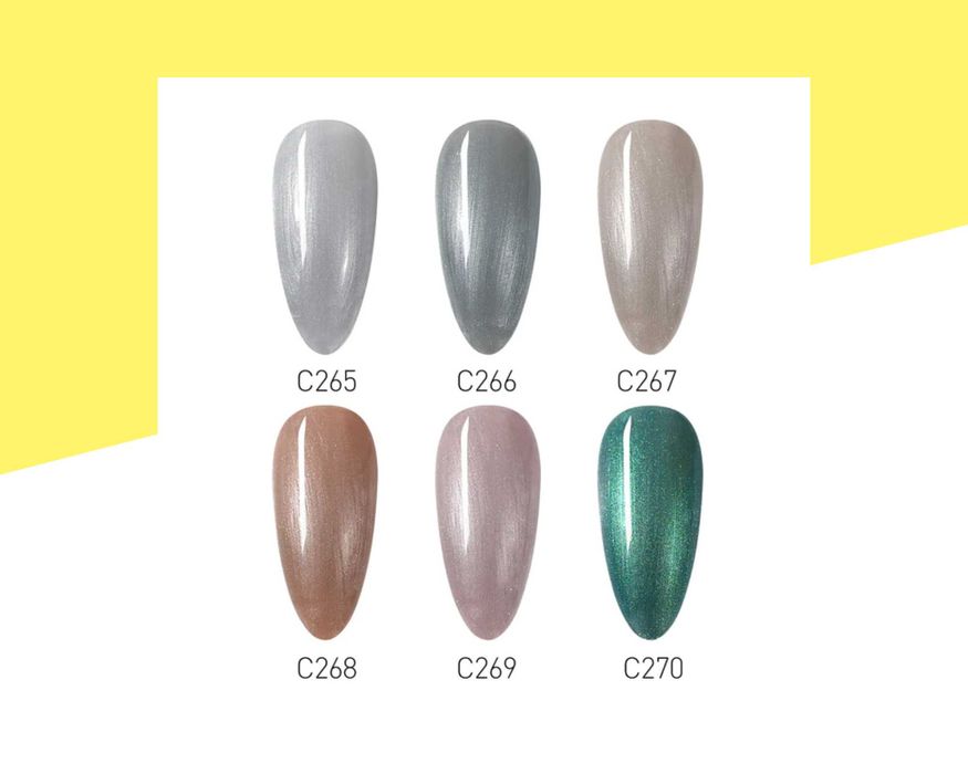 Професионален перлен UV/LED гел лак серия "Pearl" CANNI - 16 мл.