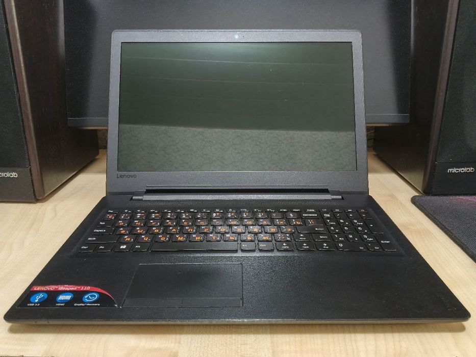 LENOVO IdeaPad 110 15,6" HD/Celeron N3060/ 2GB DDR3L/ 500GB HDD/DVD-RW